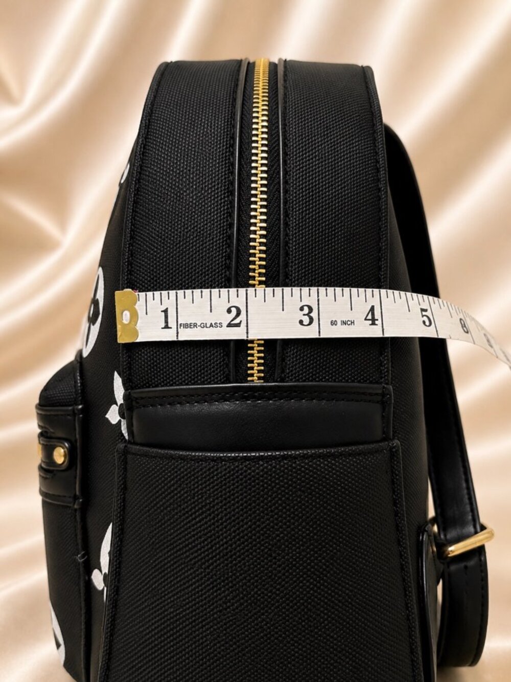 Black & White Pattern Backpack & Matching Wallet Set - NEW! - Picture 9 of 12
